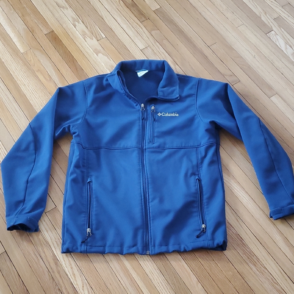 Columbia Navy Blue Softshell Jacket
